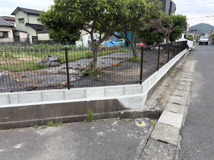 フェンス施工